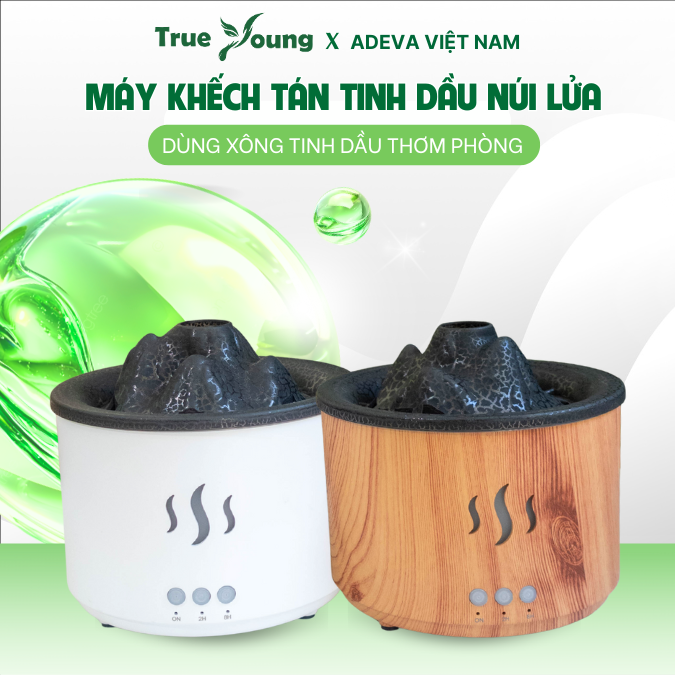 Máy Khuếch Tán Tinh Dầu Núi Lửa 350ml