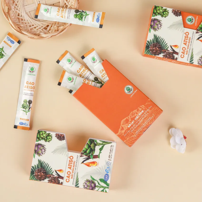 Stick Cao Atiso Mật Ong Dừa Nước Thượng Hạng - LArti's Farm