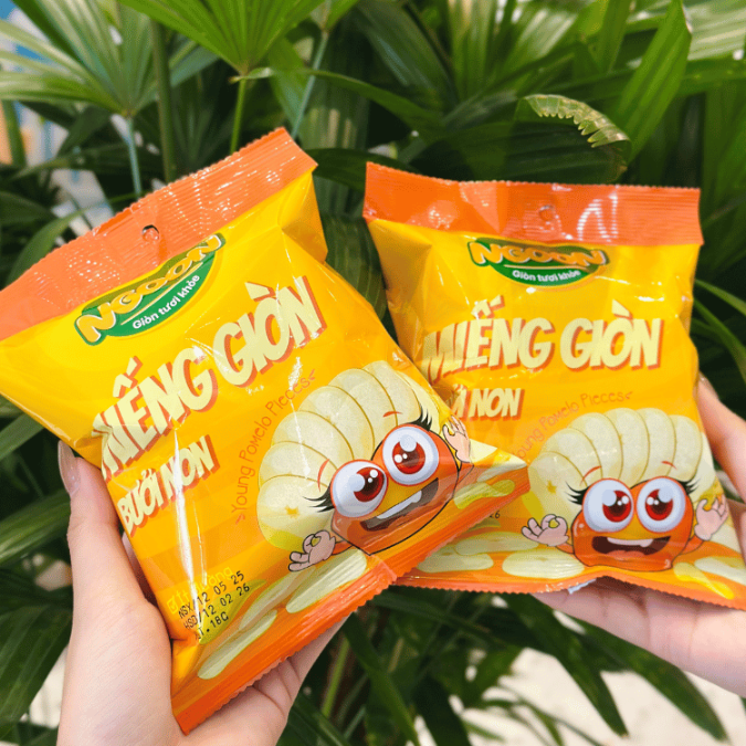 Snack Ngoon miếng giòn bưởi non