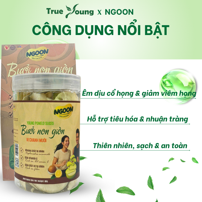 Bưởi Non Giòn Vị Chanh Muối Ngoon Cao Cấp