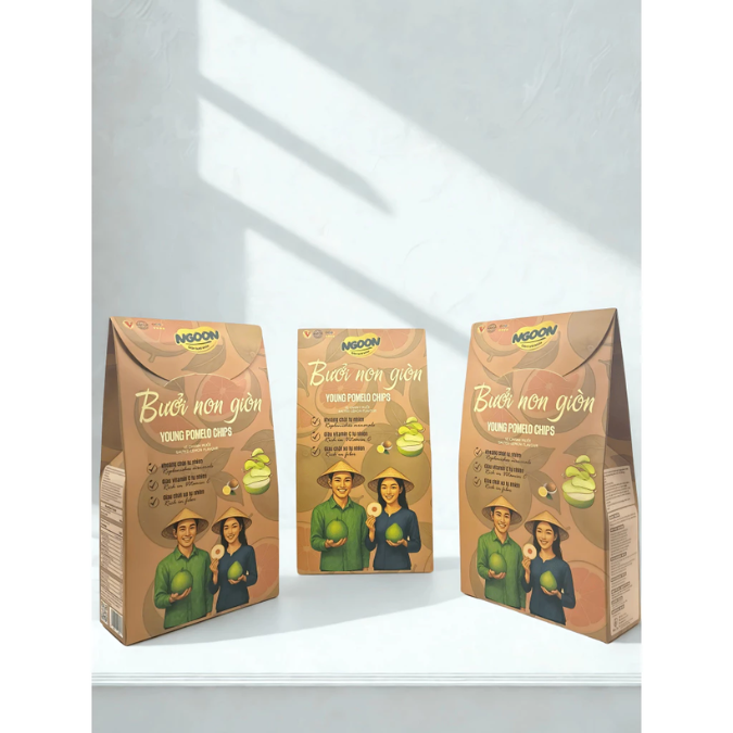 Bưởi Non Giòn Vị Chanh Muối Ngoon Cao Cấp