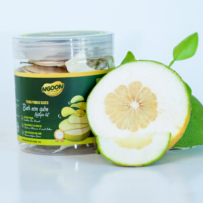 Bưởi non Ngoon giòn nguyên lát cao cấp