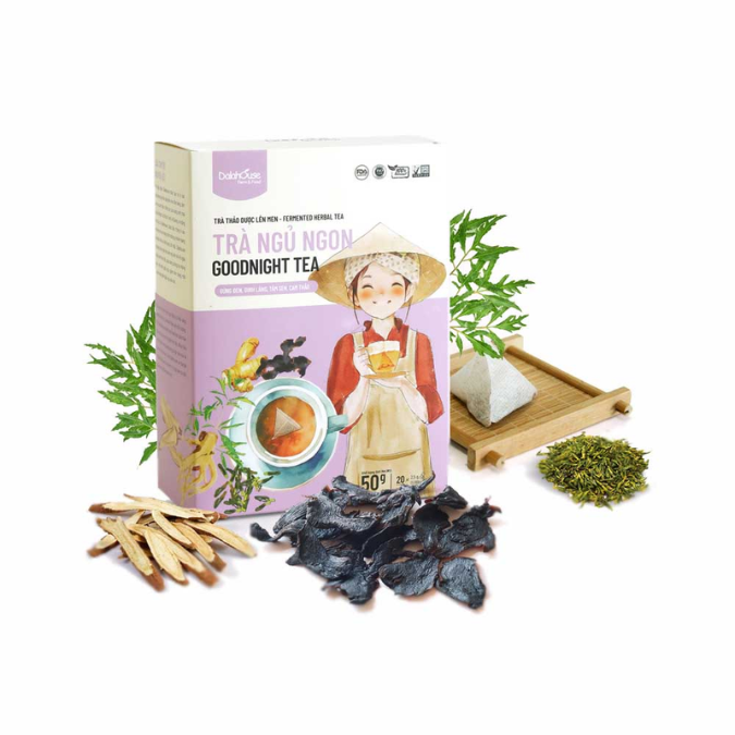 Trà Ngủ Ngon Dalahouse hỗ trợ giấc ngủ sâu Goodnight Tea