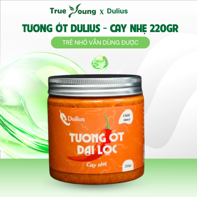 Tương ớt cay nhẹ - Dulius - 220G