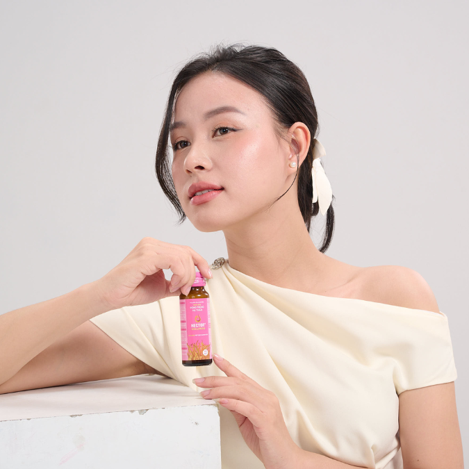 Nước Nấm Đông Trùng Hạ Thảo HECTOR Collagen hỗ trợ làm đẹp, bổ sung collagen