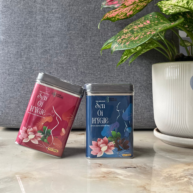 Trà Sen Ổi Hygie duy trì vóc dáng, hỗ trợ thanh lọc cơ thể hộp 250g