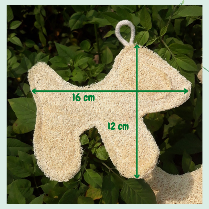 Đồ Chơi Xơ Mướp Mộc Xơ Cho Thú Cưng – Xơ Mướp Tự Nhiên