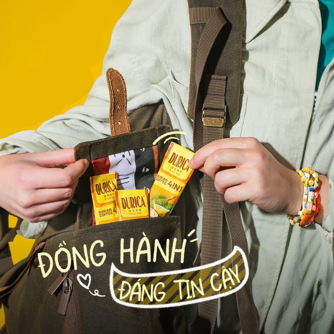 Cà phê hòa tan sầu riêng Durica thơm ngon, đậm vị khó quên