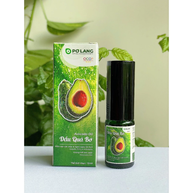 Dầu quả Bơ Pơ Lang dưỡng mềm da chống lão hóa giảm rạn da