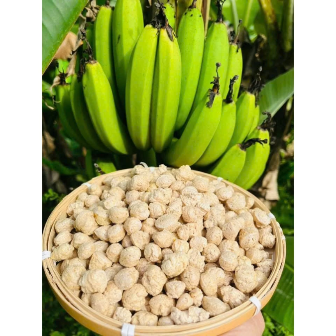 Viên Ngũ Cốc Dinh Dưỡng Chuối Xanh Qna Farm