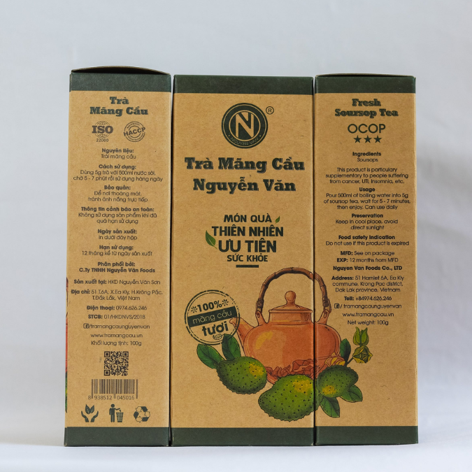 Trà mãng cầu Nguyễn Văn hộp 100g