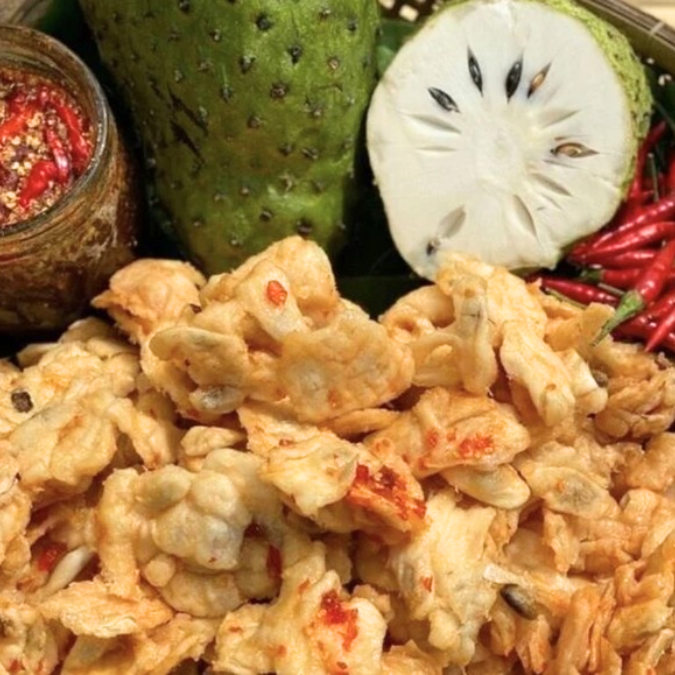 Mãng cầu sấy muối ớt Nguyễn Văn nguyên liệu Đắk Lắk chất lượng, cao cấp