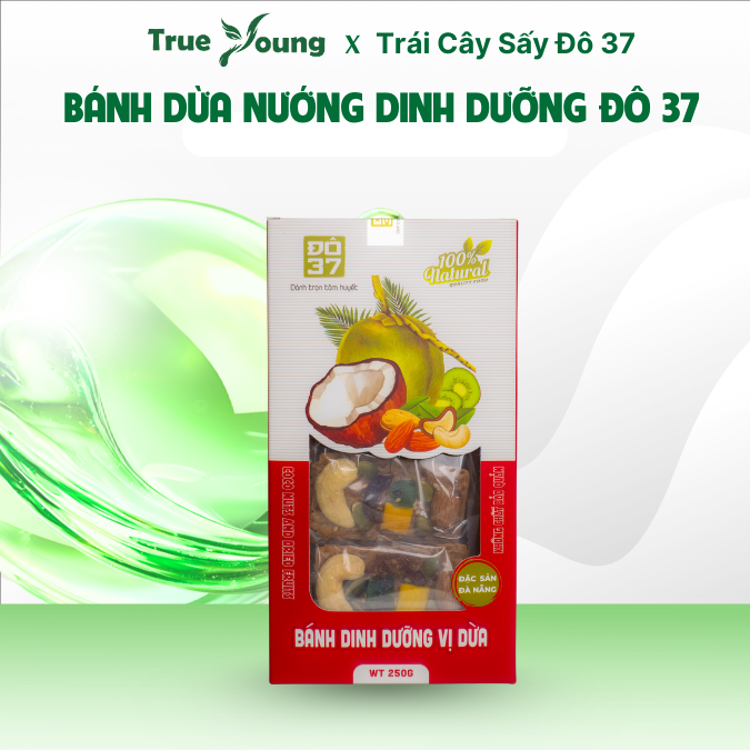 Bánh Dừa Nướng Dinh Dưỡng Đô 37 Ít Ngọt Thơm Ngon Bổ Dưỡng