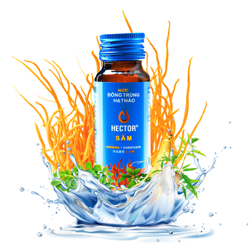Nước Nấm Đông Trùng Hạ Thảo HECTOR Sâm tăng cường đề kháng, bồi bổ cơ thể