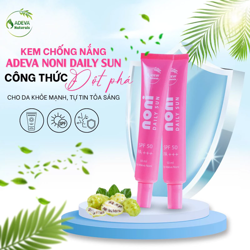 Kem Chống Nắng Adeva Noni