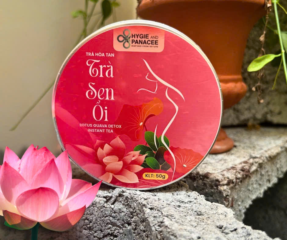 Trà Sen Ổi Hygie duy trì vóc dáng, hỗ trợ thanh lọc cơ thể ( Sample 50gr )