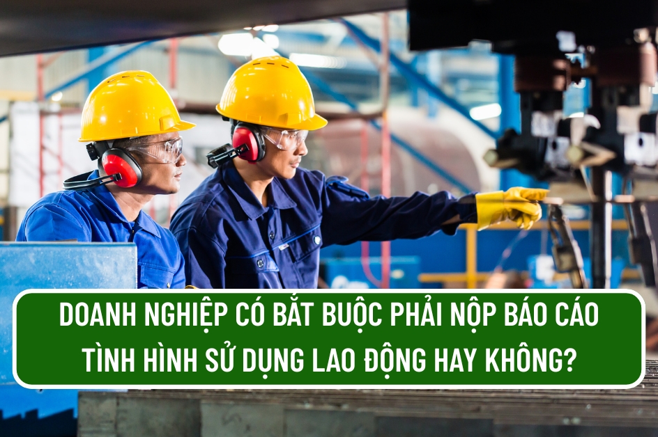 Doanh nghiệp có bắt buộc phải nộp báo cáo tình hình sử dụng lao động hay không?
