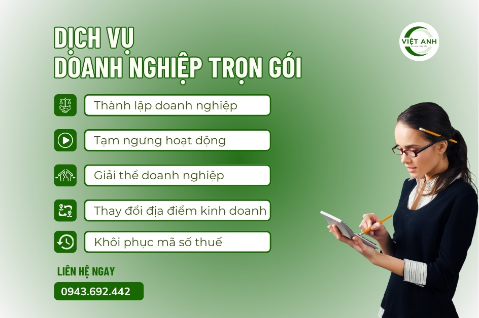 Dịch vụ kế toán trọn gói tại Nam Định - Kế toán Việt Anh