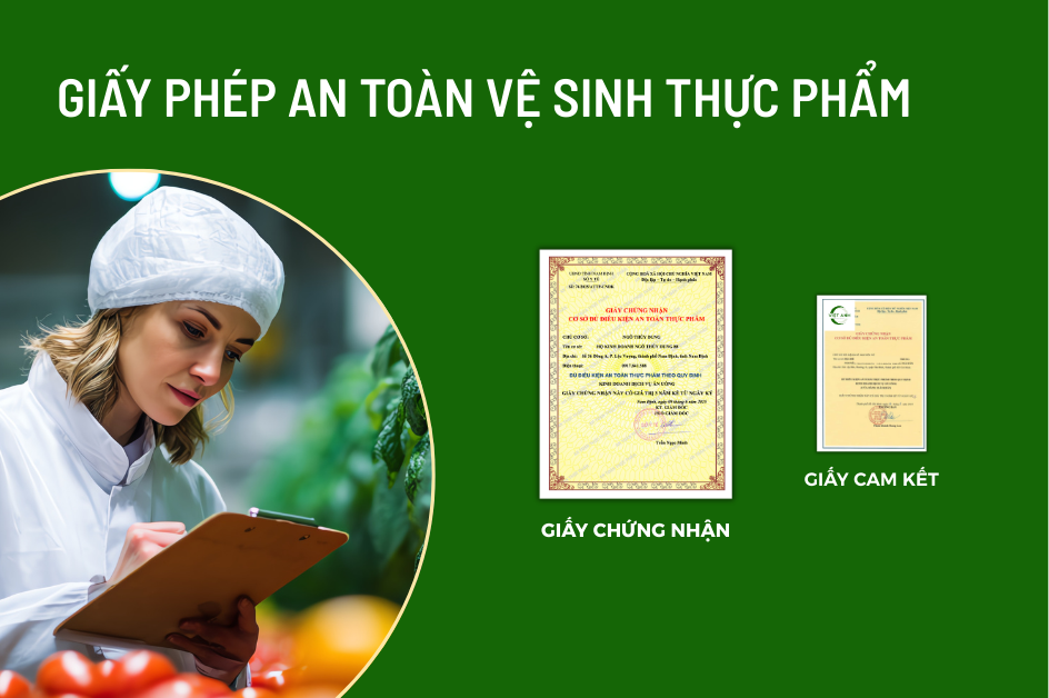 Giấy phép an toàn vệ sinh thực phẩm