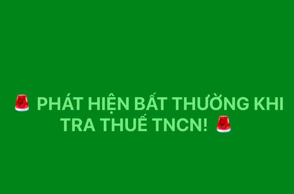 Cẩn trọng với việc phát sinh 