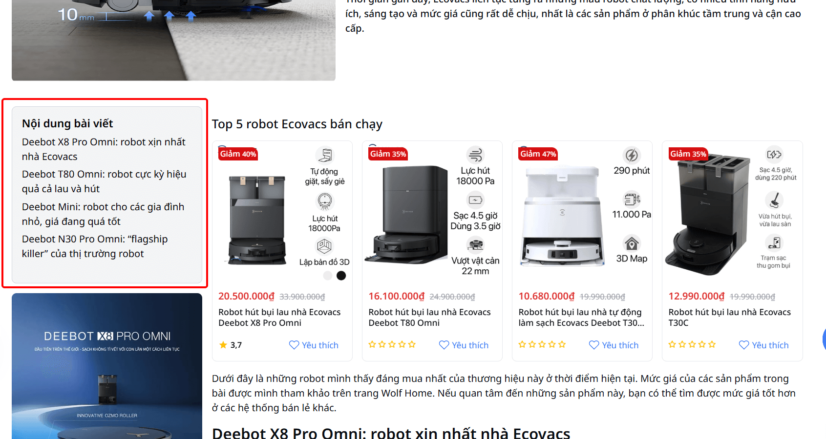 Mục lục tin tức