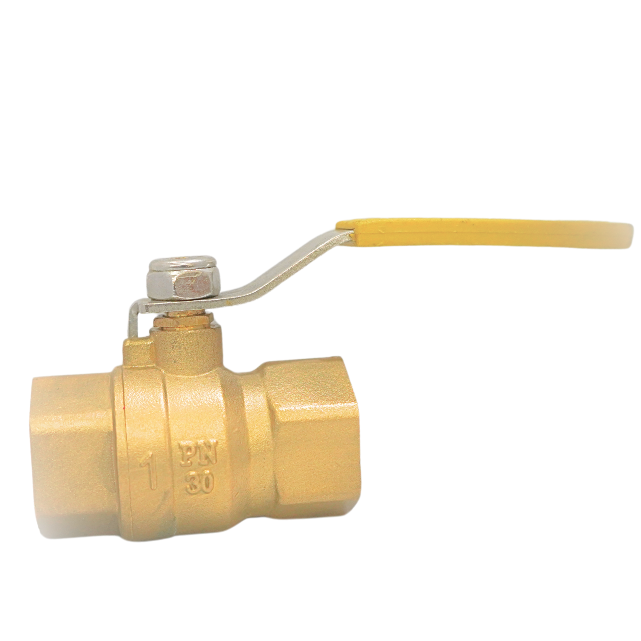 Van bi đồng gas tay gạt màu vàng MIHA-PN30