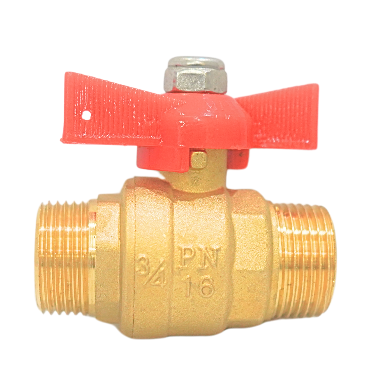 Van bi đồng ren ngoài tay bướm ABS MIHA