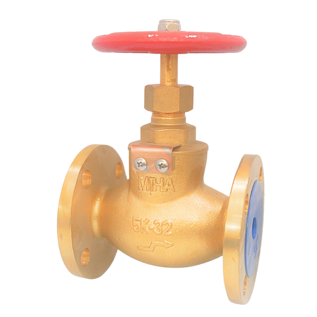 Van cầu đồng mặt bích một chiều MIHA-5K