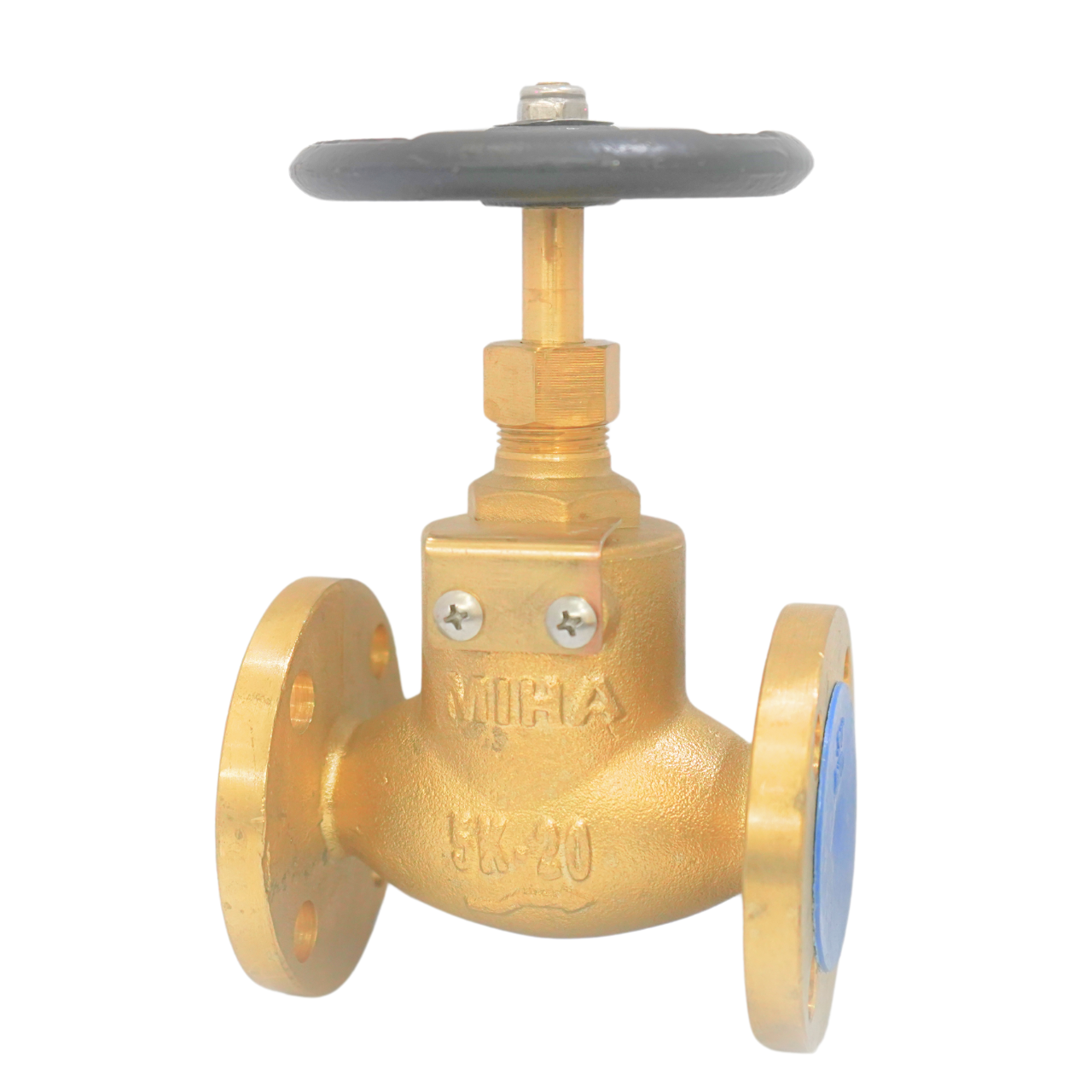 Van cầu đồng mặt bích hai chiều MIHA-5K