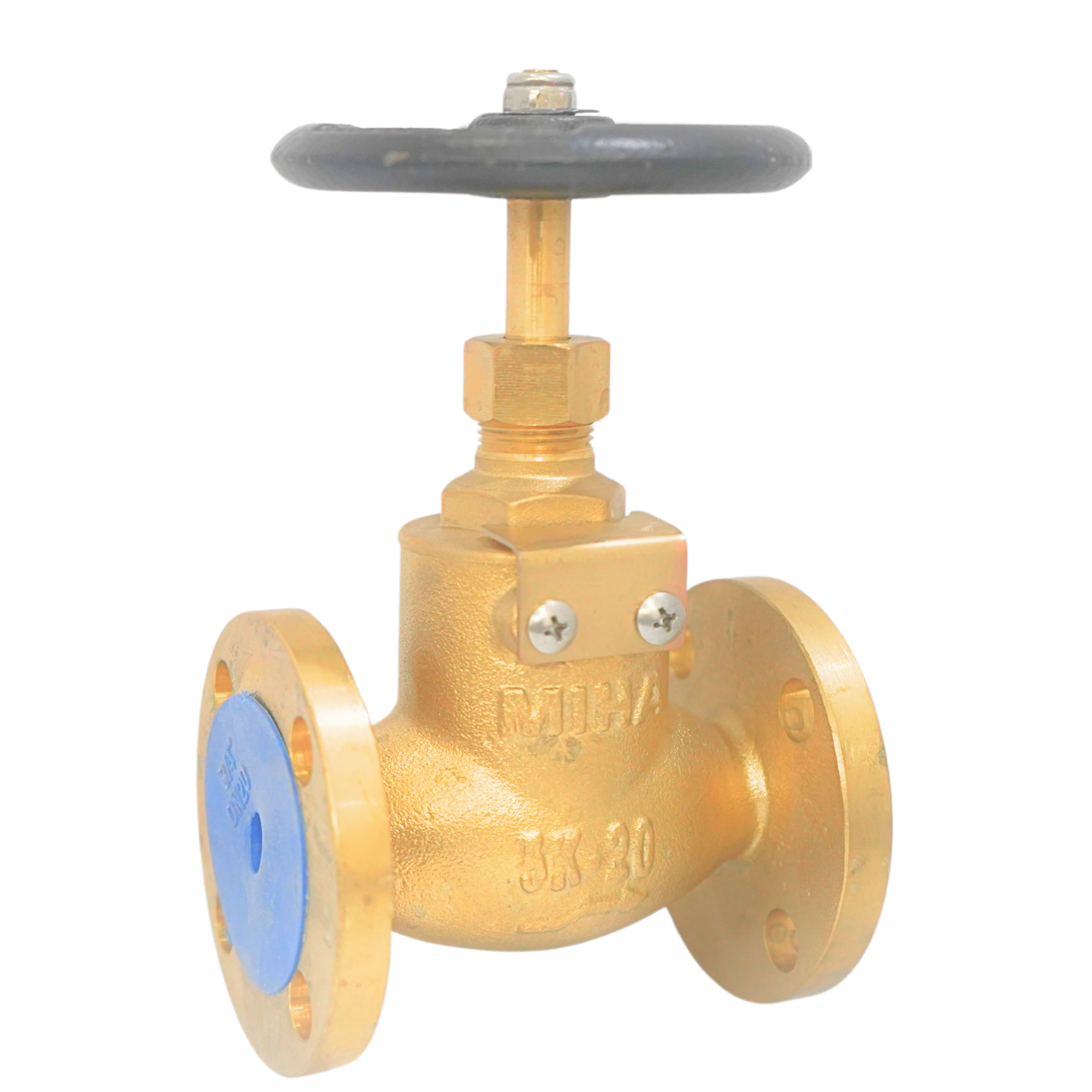 Van cầu đồng mặt bích hai chiều MIHA-5K
