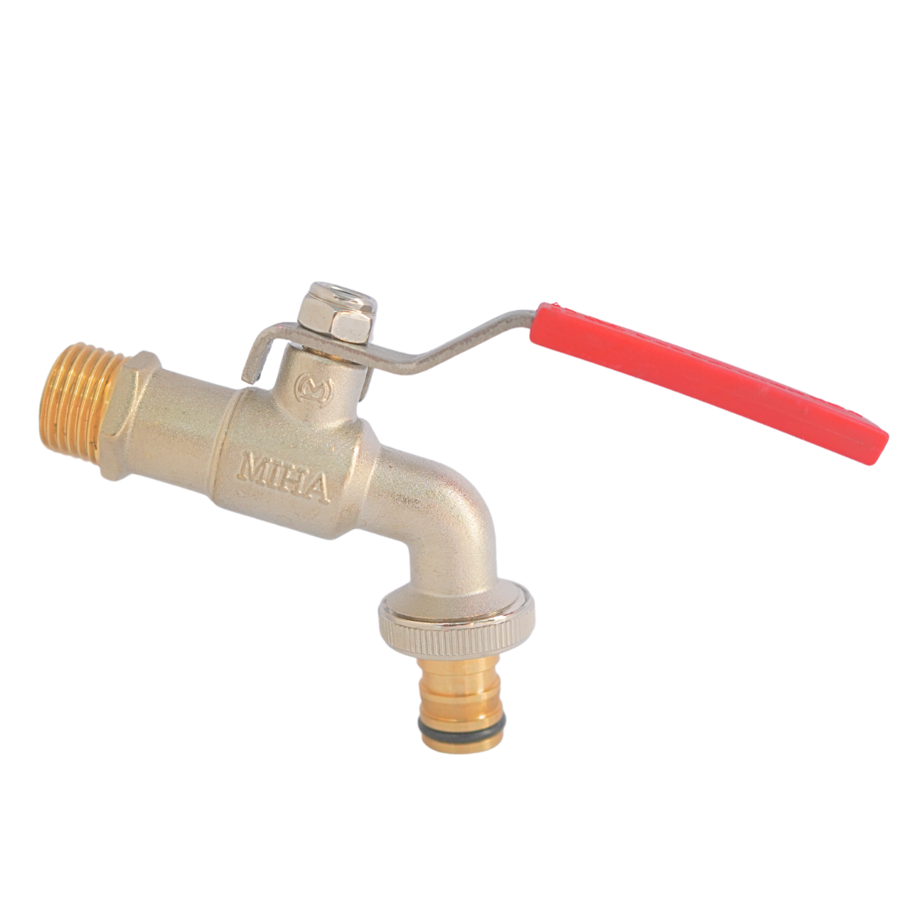 Vòi vườn đồng mạ tay gạt MIHA