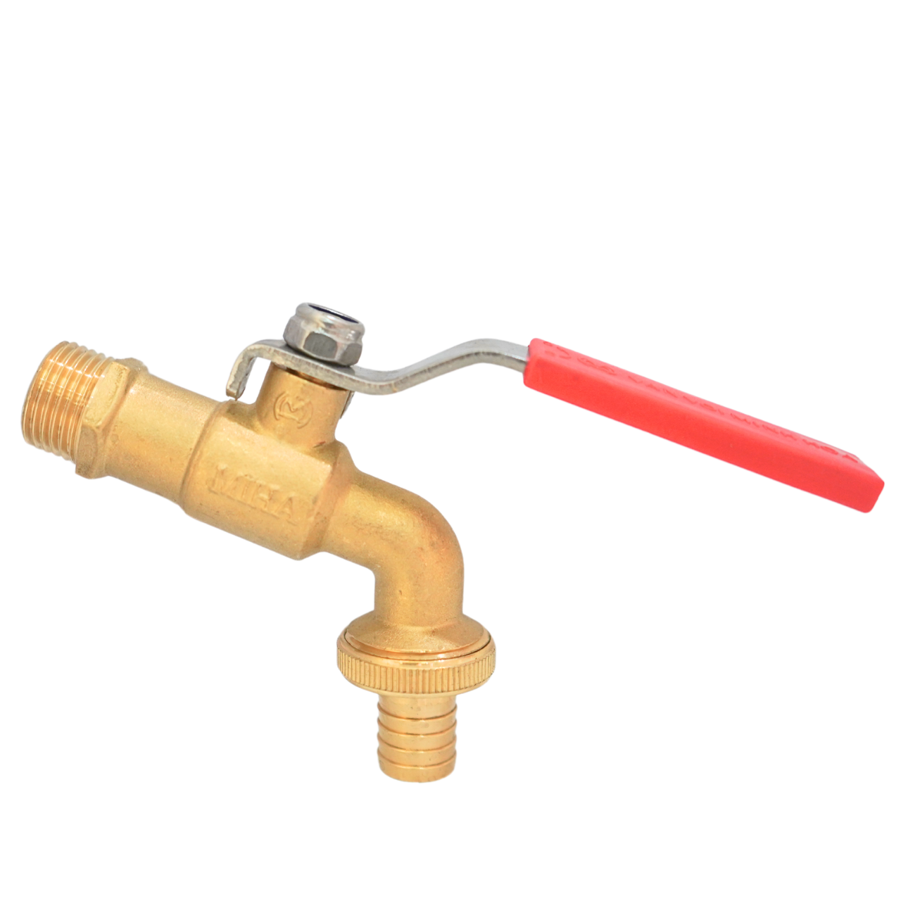 Vòi vườn đồng tay inox MIHA