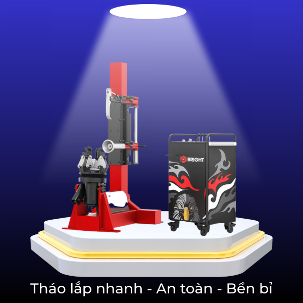 Máy ra vào lốp - Thiết Bị Làm Lốp Nam Cường