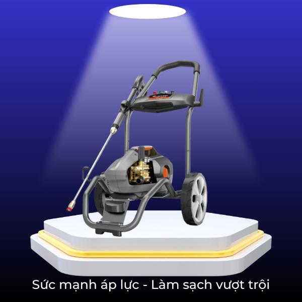 Máy rửa xe áp lực cao – Thiết bị rửa xe Nam Cường