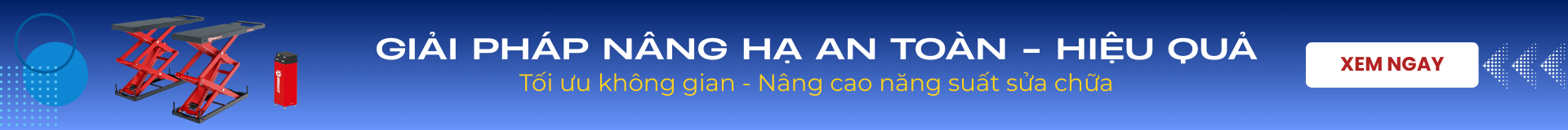 Thiết bị nâng hạ ô tô