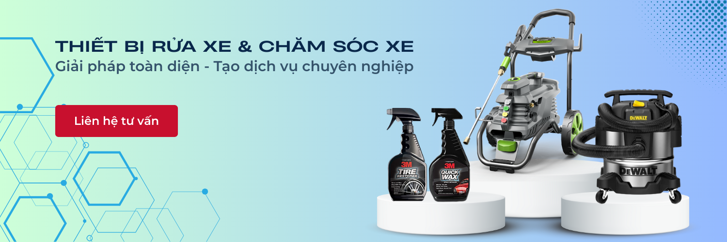 Banner Thiết Bị Nam Cường - Thiết bị rửa xe và chăm sóc xe, máy rửa xe cao áp, dung dịch rửa xe chuyên nghiệp