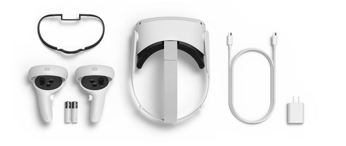 Kính thực tế ảo Oculus Quest 2 VR 256GB ( thay thế Rift S )