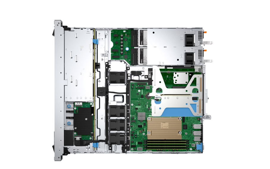 Máy chủ Dell PowerEdge R360 Server 42SVRDR360-01A (Intel Xeon E-2434 3.4G | 16GB RAM | PERC H755 | 1.2TB HDD | HP PSU 1x600W | Power Cord | BC 5720 DP 1GbE LOM | iDRAC9, Enterprise 16G | Bezel | Rails | DVD ROM EXT | 3Years)