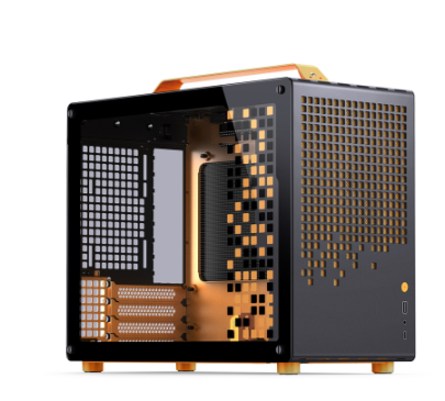 VỎ CASE JONSBO Z20 BLACK ORANGE (Mini MATX, Màu Đen Cam)