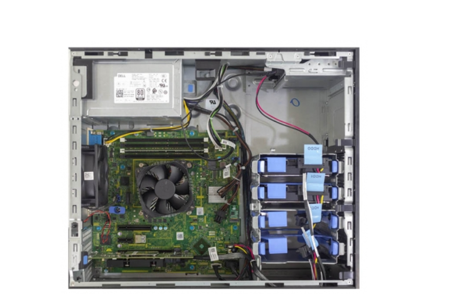 Máy chủ Sever Dell PowerEdge T150 (Xeon E-2314 2.80GHz/ 8GB Ram/ 1TB HDD/ DVDRW/ iDRAC9,Express15G/ Embedded SATA/ powercord/ Broadcom 5720 Dual Port 1Gb On-Board LOM)_42SVRDT150