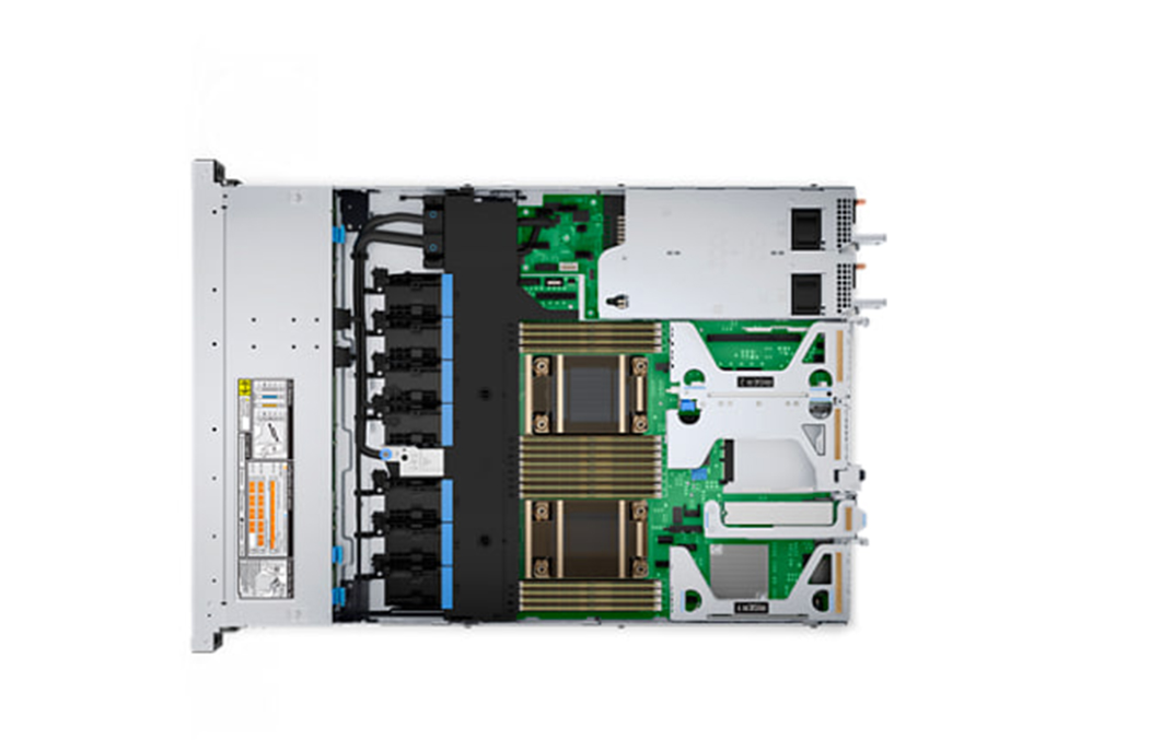 Máy chủ Dell PowerEdge R450 42SVRDR450-702 (Intel Xeon Silver 4310 2.1G/16GB Ram/ 1.2TB HDD/PERC H755/iDRAC9, Enterprise 15G/BC5720DP 1GbE LOM/BC5720QP 1GbE OCP/HP PSU 1 x 600W/Jumper Cord/No Bezel/Rails/DVD-ROM EXT/3Years)