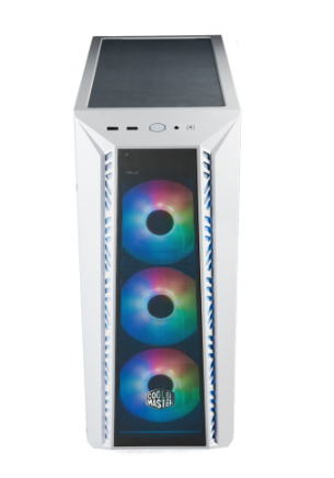 Vỏ case CoolerMaster MASTERBOX 520 MESH WHITE (ATX, 3 Fan ARGB)