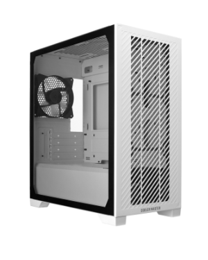 Vỏ Case Cooler Master ELITE 301 White (Matx, 1 Fan)