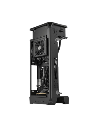 Vỏ Case Cooler Master CORE 100 MAX BRONZE (Kèm Nguồn 850w - Tản nhiệt nước AIO - Riser 4.0)