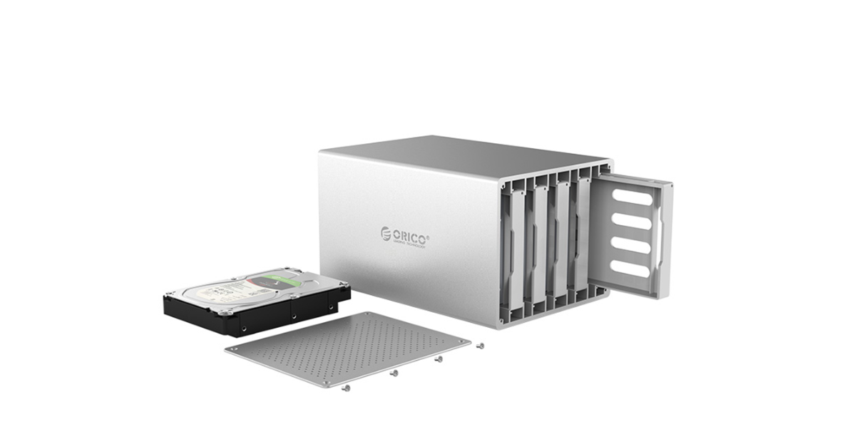 Hộp ổ cứng ORICO 3.5 inch 2 khe cắm SATA 3 USB 3.0 Type B - WS200RU3
