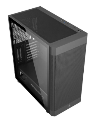 Vỏ Case Máy Tính Kenoo ESPORT AF100 - 3F MESH BLACK (ATX, Màu Đen, 3 Fan RGB)