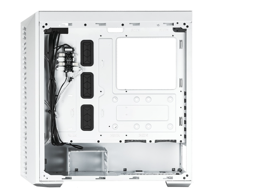 Vỏ case CoolerMaster MASTERBOX 520 WHITE (ATX, 3 Fan ARGB)