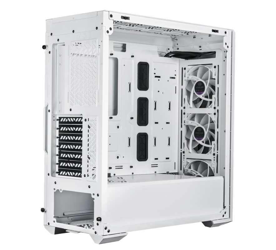 Vỏ case CoolerMaster MASTERBOX 520 WHITE (ATX, 3 Fan ARGB)