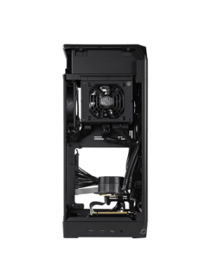 Vỏ Case Cooler Master CORE 100 MAX BRONZE (Kèm Nguồn 850w - Tản nhiệt nước AIO - Riser 4.0)