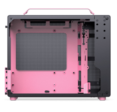 VỎ CASE JONSBO Z20 BLACK PINK (Mini MATX, Màu Đen Hồng)